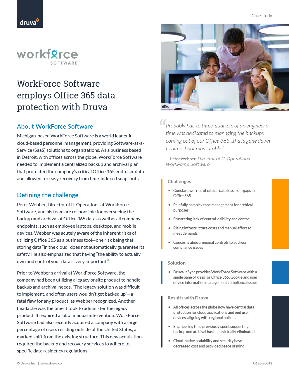 WorkForce Software employs Office 365 data protection