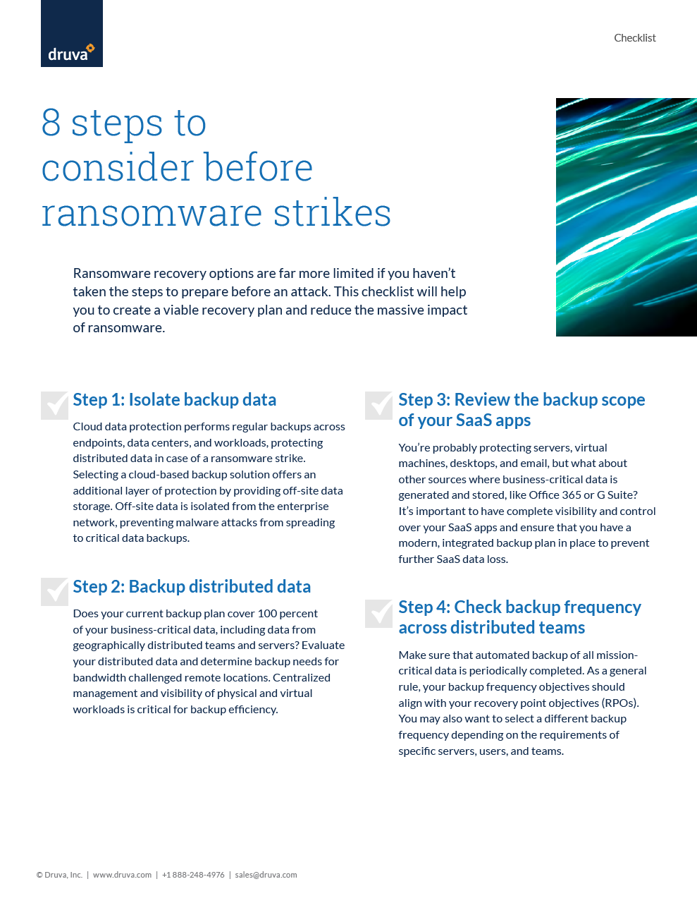 8 steps to consider before ransomware strikes