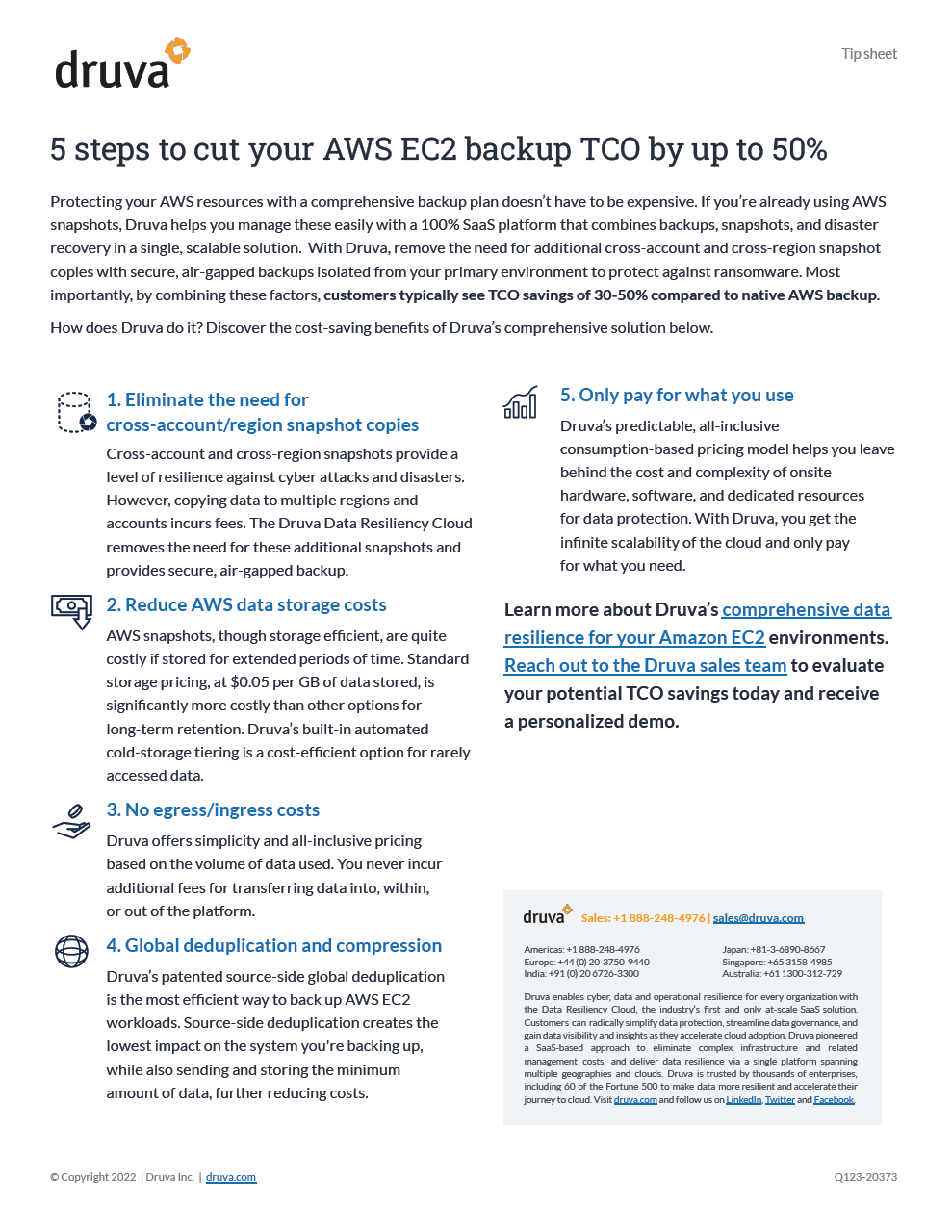 5 steps to cut AWS EC2 backup TCO 50%