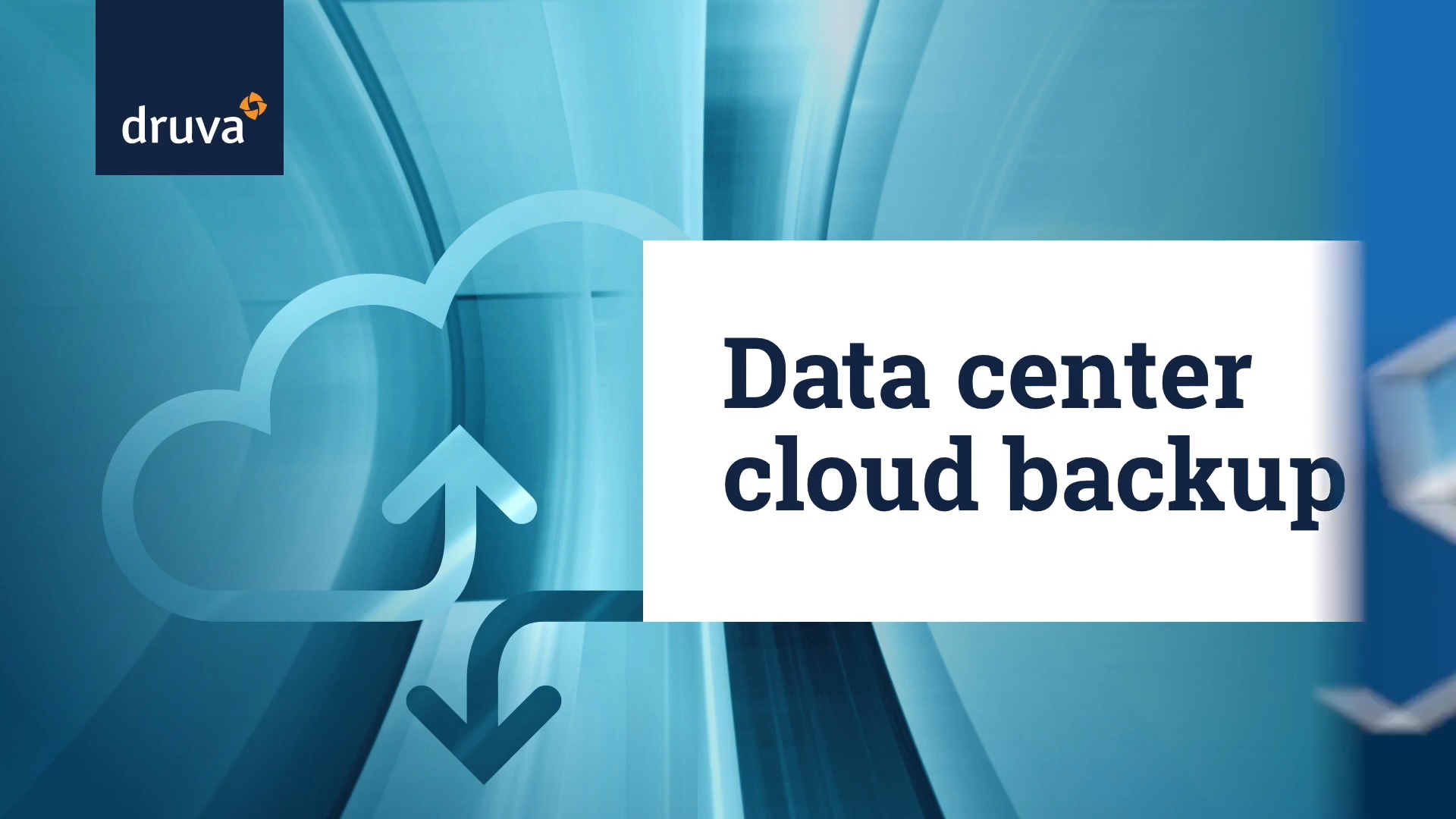 Product demo: Data center cloud backup and disaster recovery